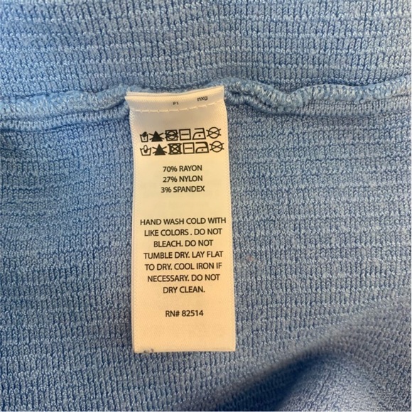 House of Harlow blue collared dress size XS - Picture 4 of 4